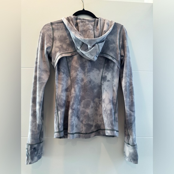 Lululemon Hooded Define Jacket Marble Gray Athleisure Workout | Size 6 - Picture 11 of 14